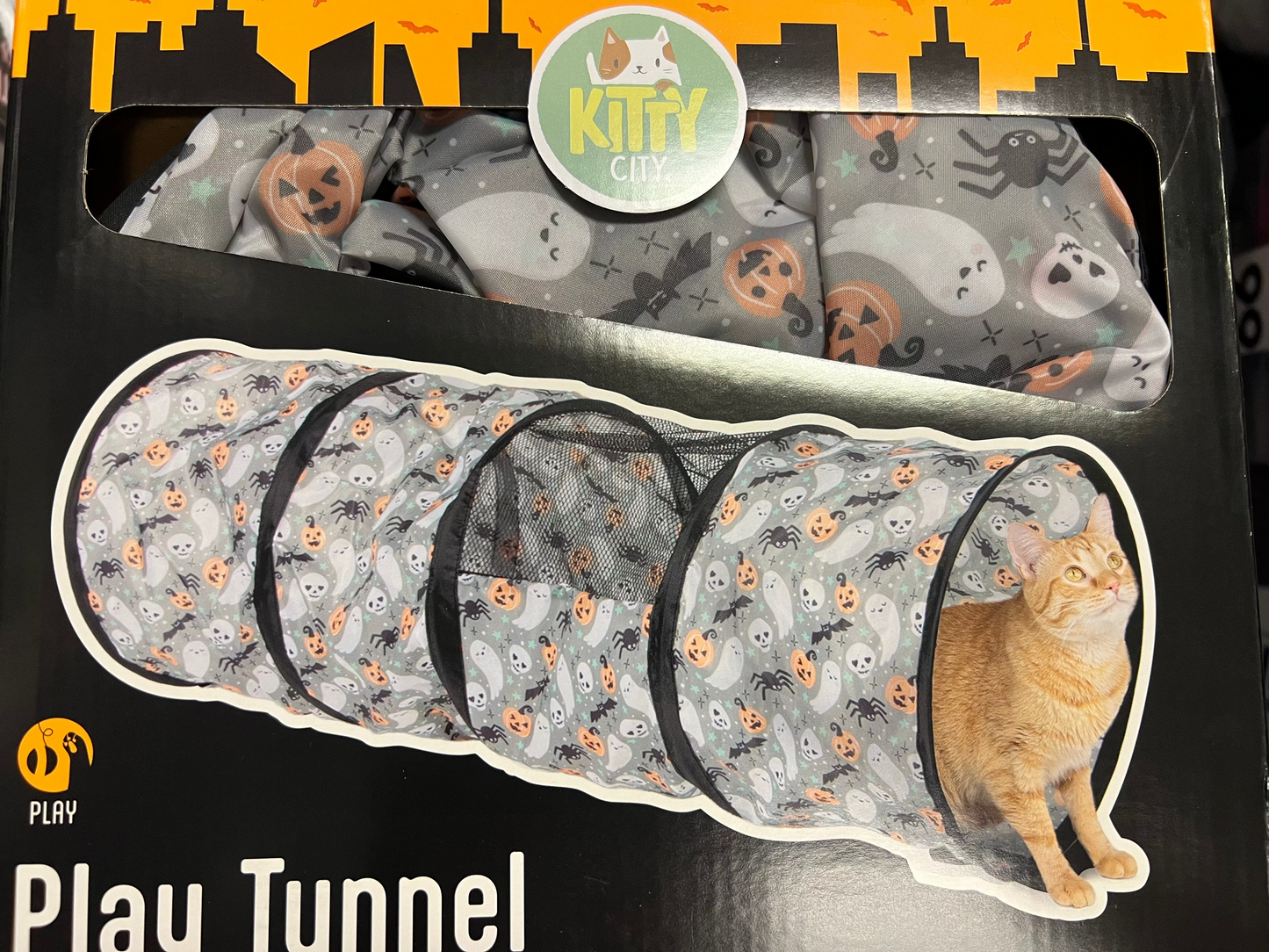 Halloween Play Tunnel for Cats