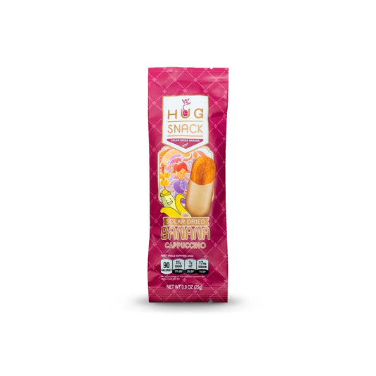 Hug Snack, Solar Dried Banana Cappuccino