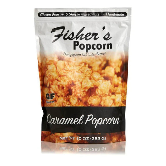 Fisher's Caramel Popcorn - 10 oz Bag