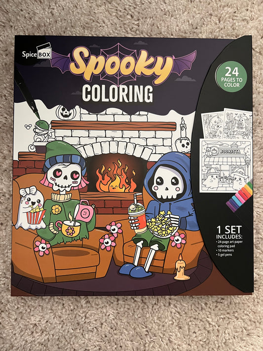 Spooky Coloring Pack