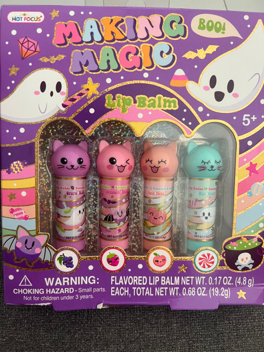 Making Magic CAT Lip Balm Set of 4