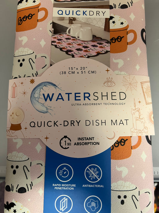 Fall Quick Dry Dish Mat