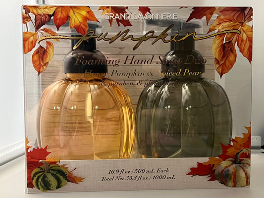 Pumpkin Foaming Hand Soaps - Set of 2